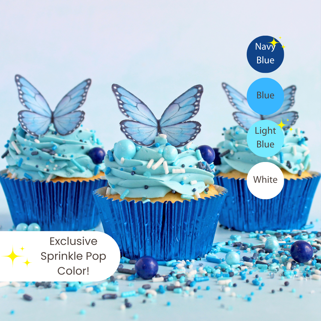Blue Ombre Sprinkle Mix
