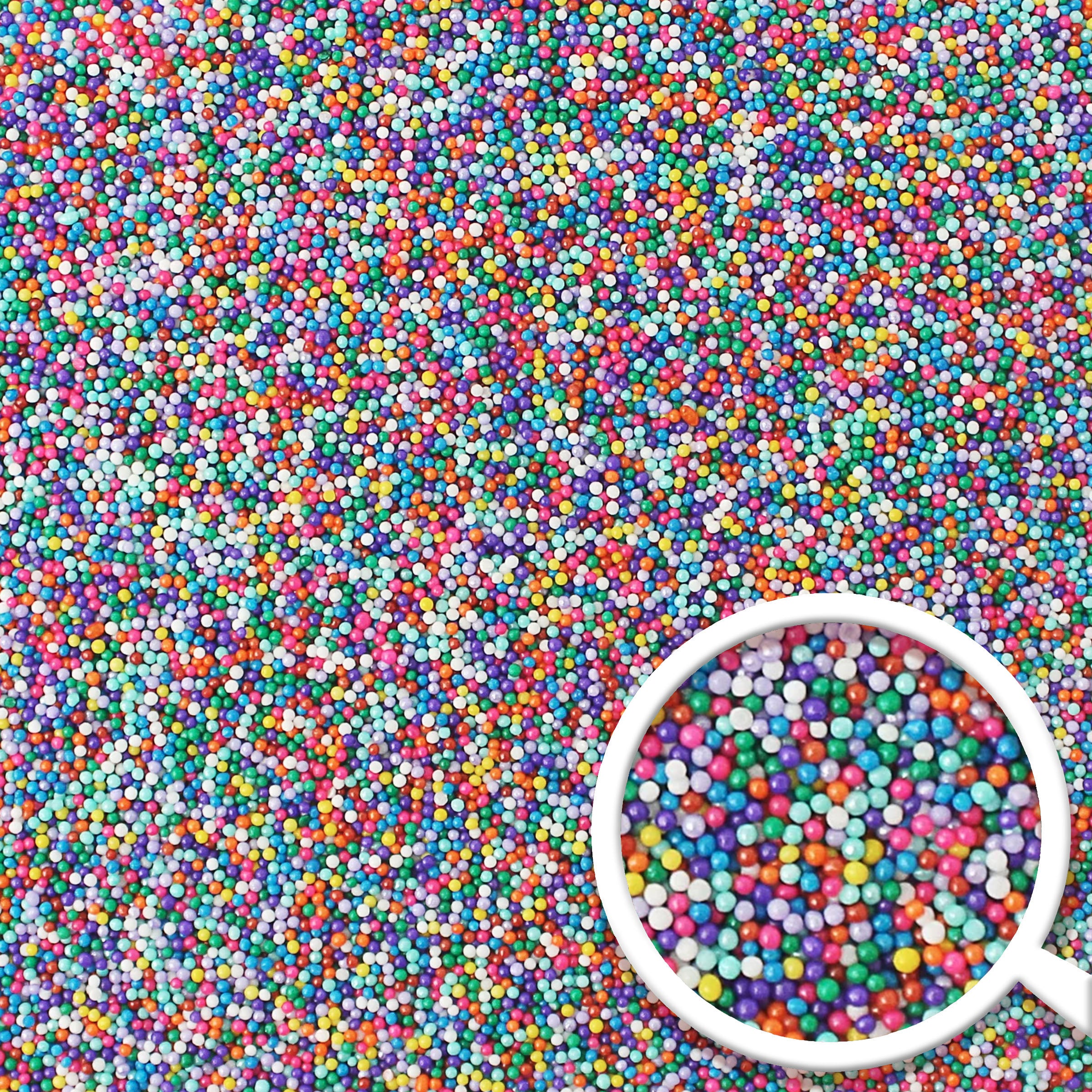 Cool Rainbow Nonpareil Sprinkle Mix – Sprinkle Pop