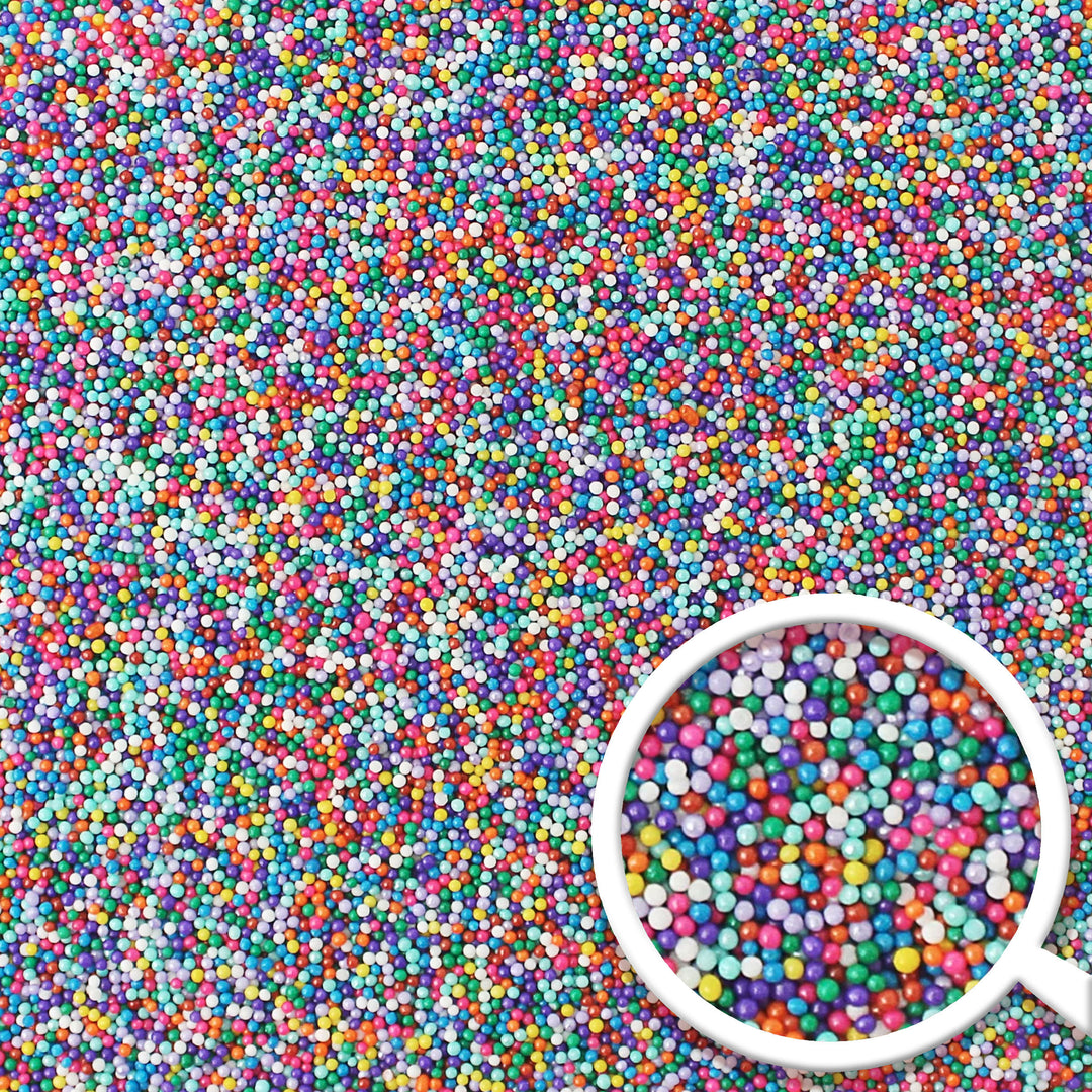Cool Rainbow Nonpareil Sprinkle Mix
