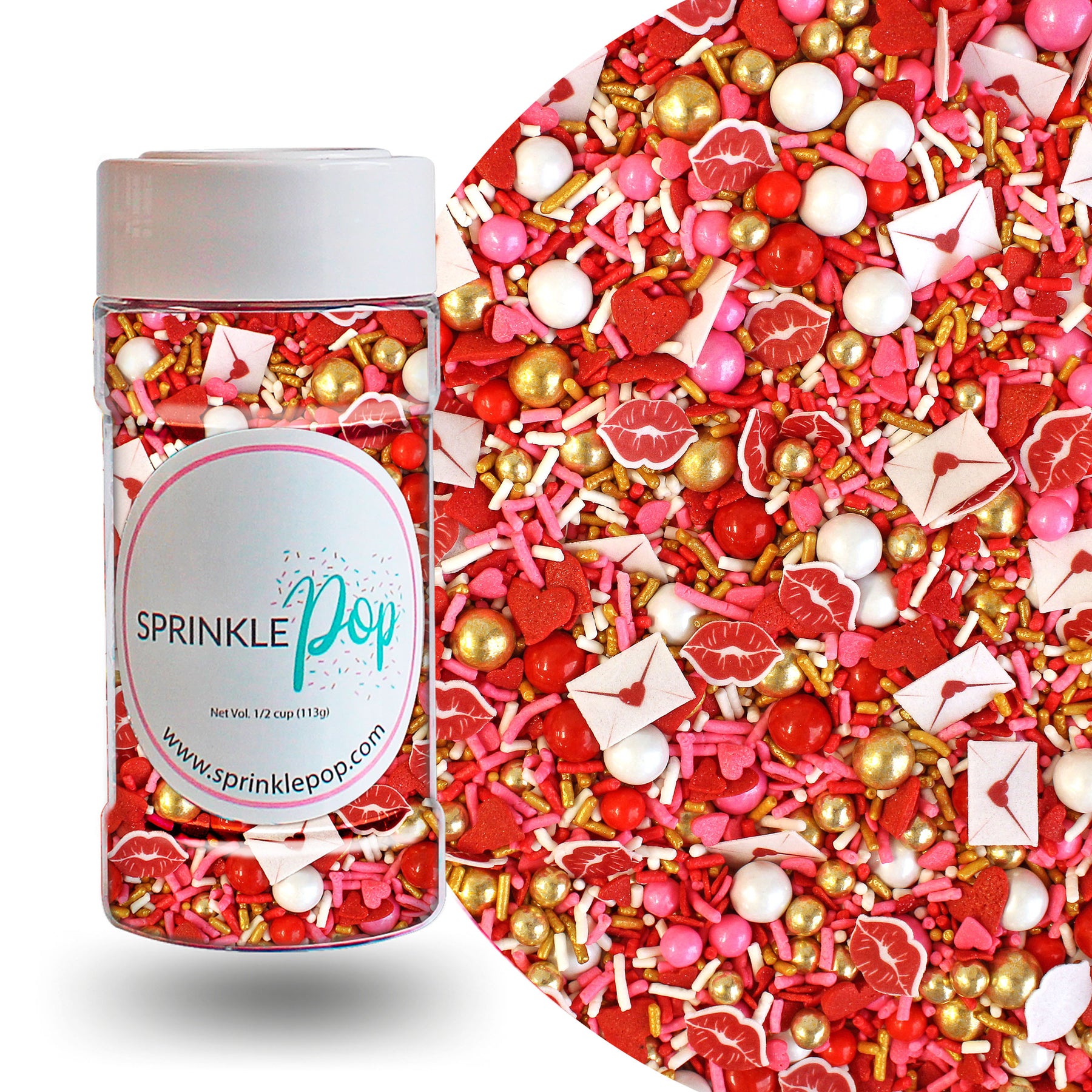 Cupid's Kiss Sprinkle Mix – Sprinkle Pop