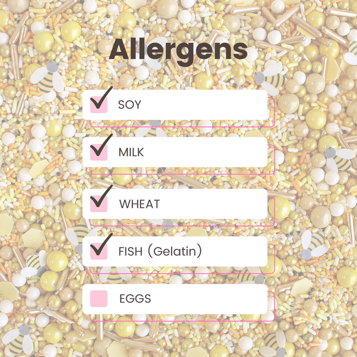 Honey Bee Sprinkle Mix