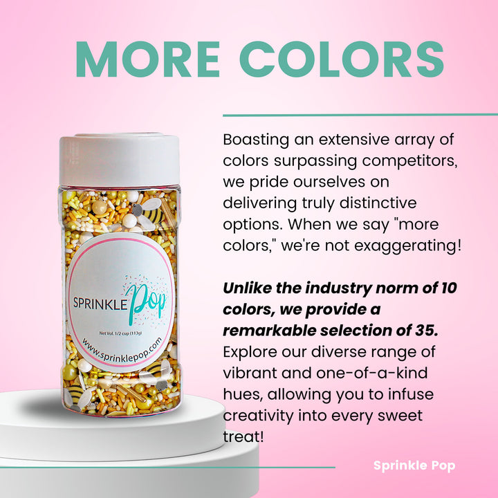 Honey Bee Sprinkle Mix