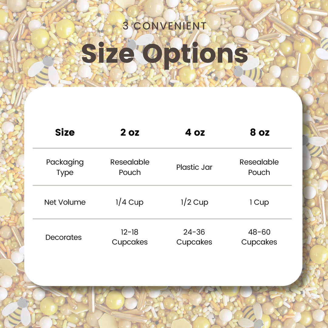 Honey Bee Sprinkle Mix