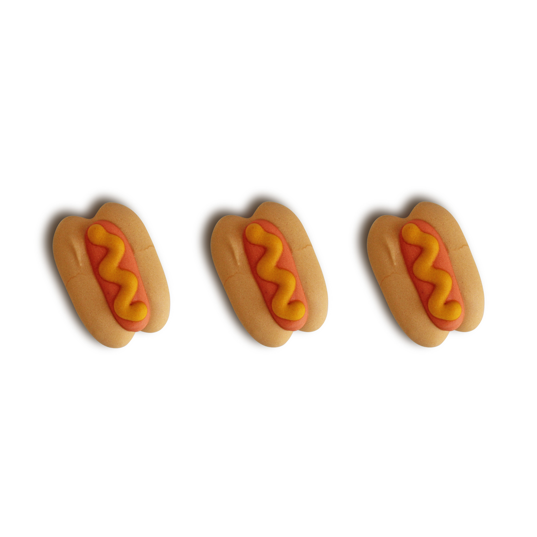 Royal Icing Hotdogs & Hamburgers (8ct)