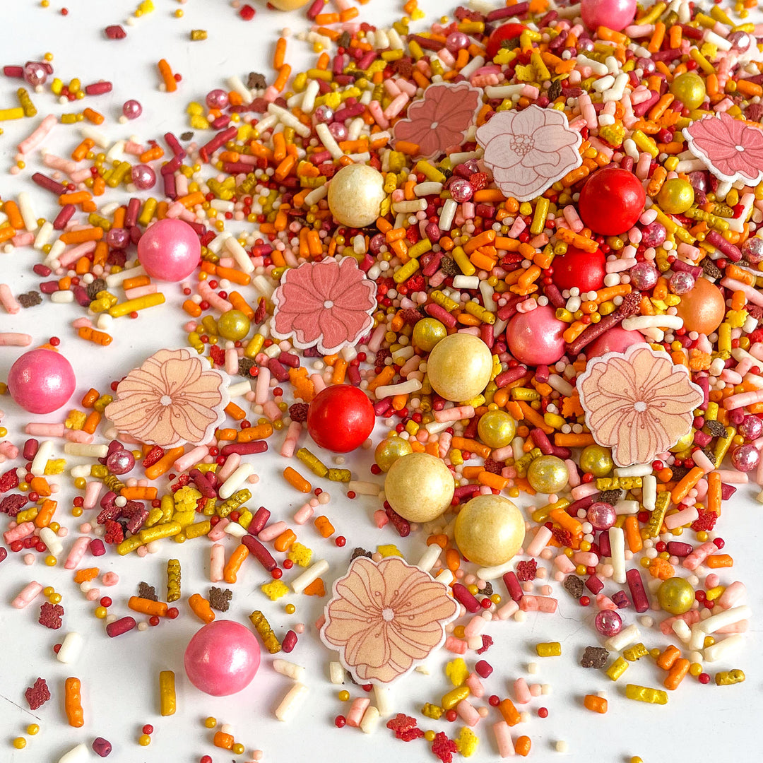 Boho Fall Floral Sprinkle Mix