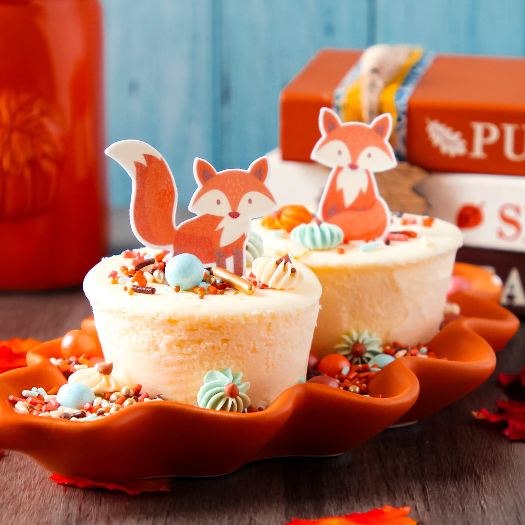 Pumpkin Fox Cupcake Kit