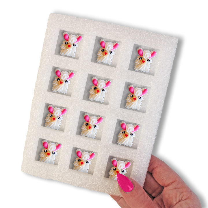 "Llama Love You Long Time Royal Icing Decorations - Set of 12 for Sweet Treats"