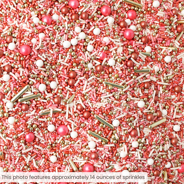 Vintage Rose Gold Sprinkle Mix