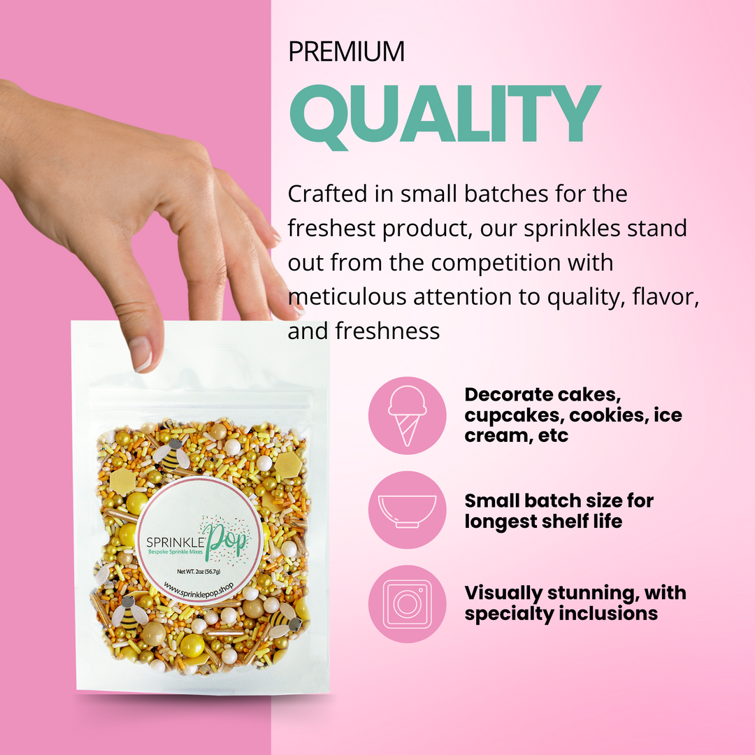 Honey Bee Sprinkle Mix