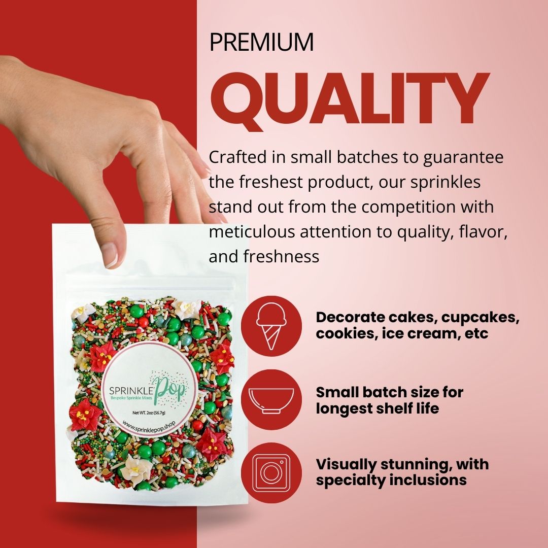 Vintage Christmas Sprinkle Mix