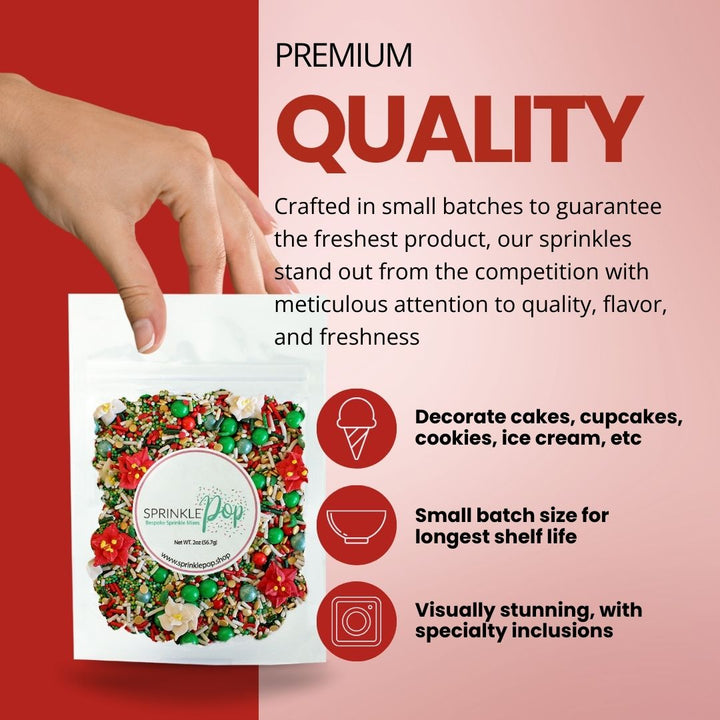 Vintage Christmas Sprinkle Mix