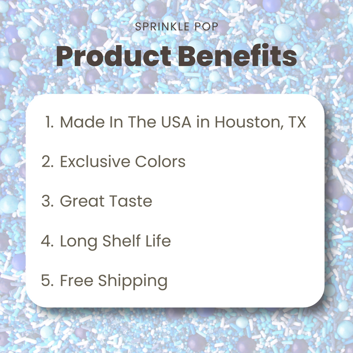 Blue Ombre Sprinkle Mix