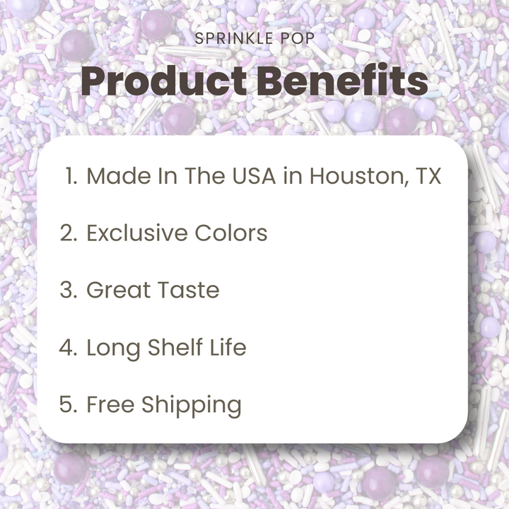 Perfectly Purple Sprinkle Mix