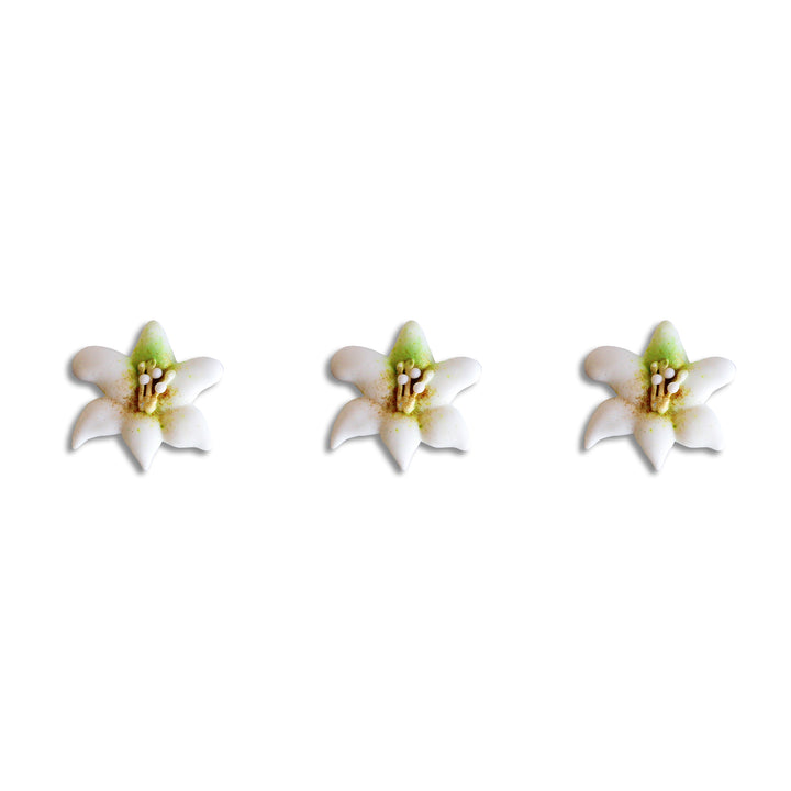 Easter Lilies Royal Icing Decs (Set of 12)