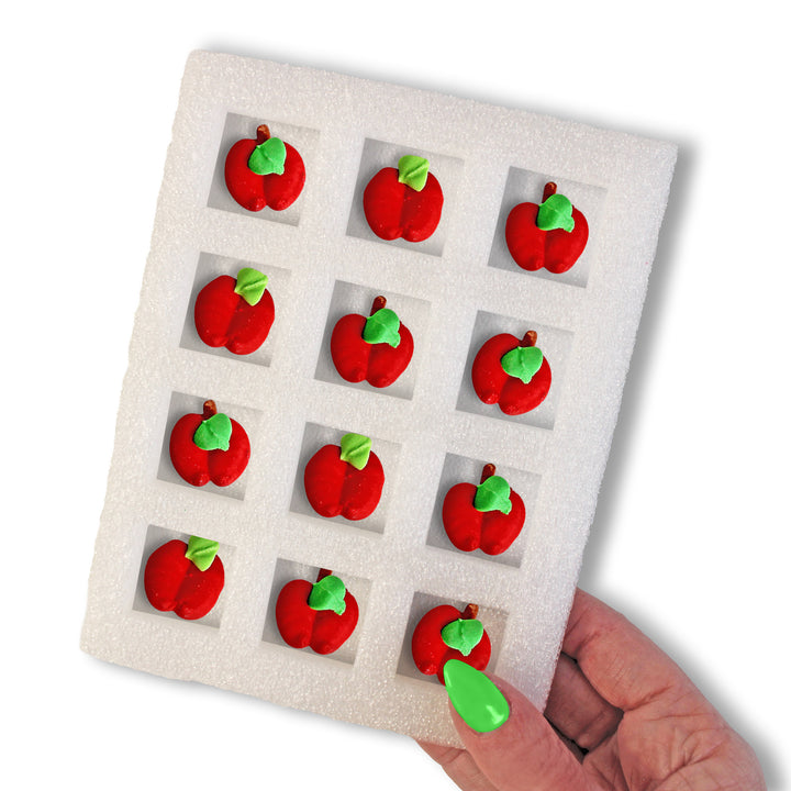 Royal Icing Apples (12 ct)