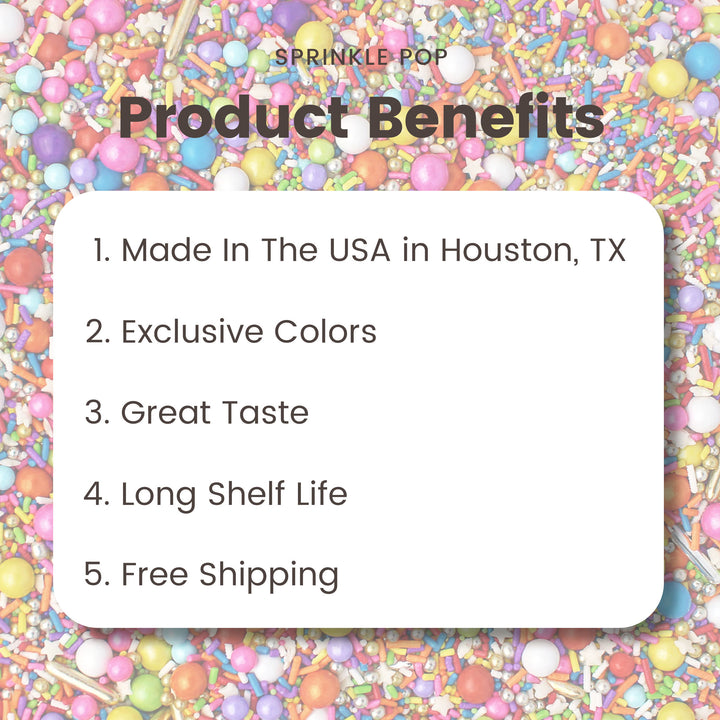 Rainbow Road Sprinkle Mix