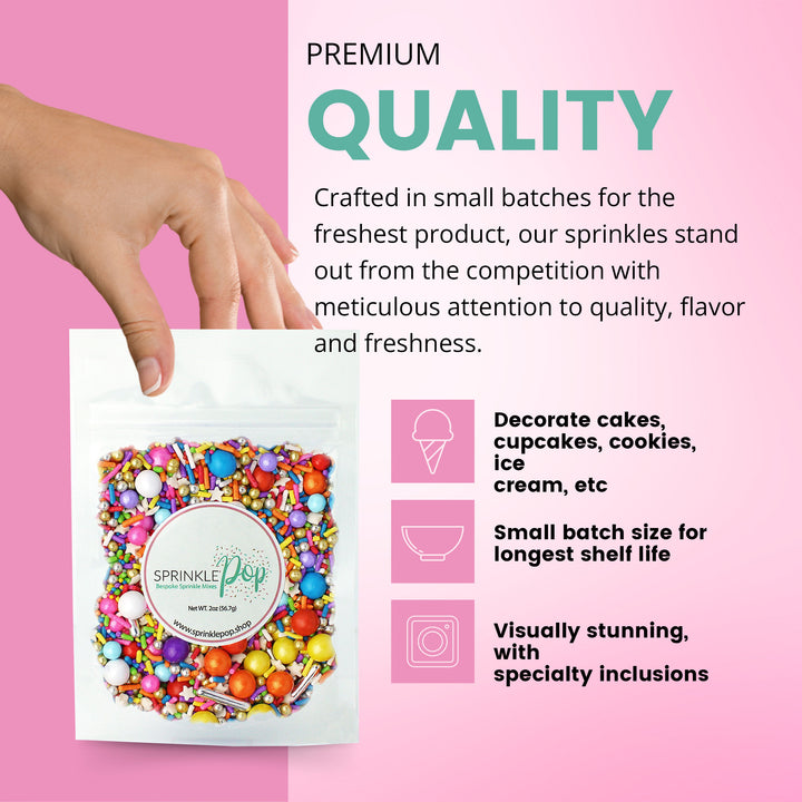 Rainbow Road Sprinkle Mix
