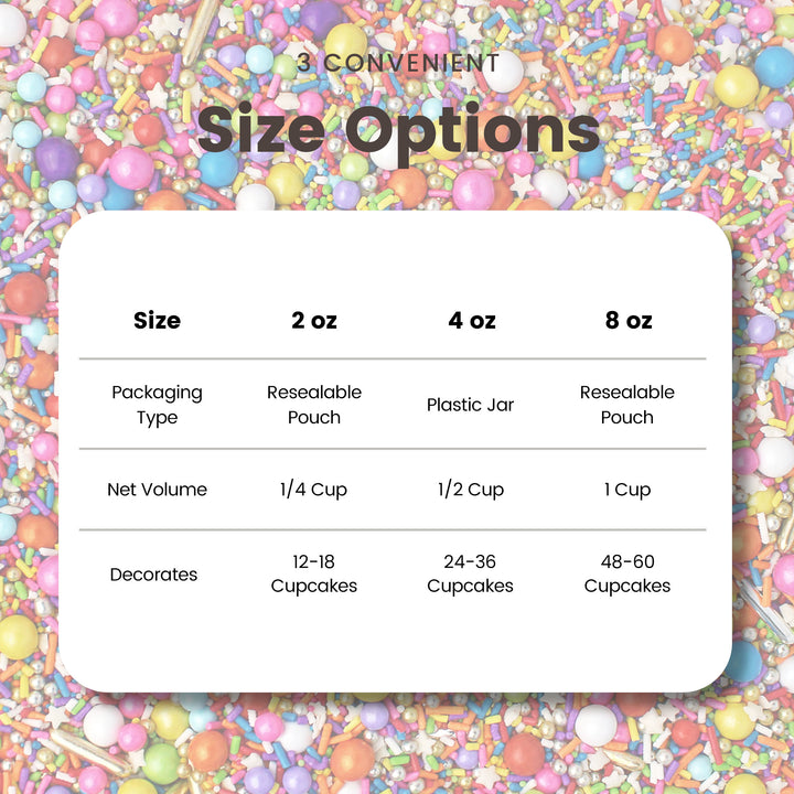 Rainbow Road Sprinkle Mix