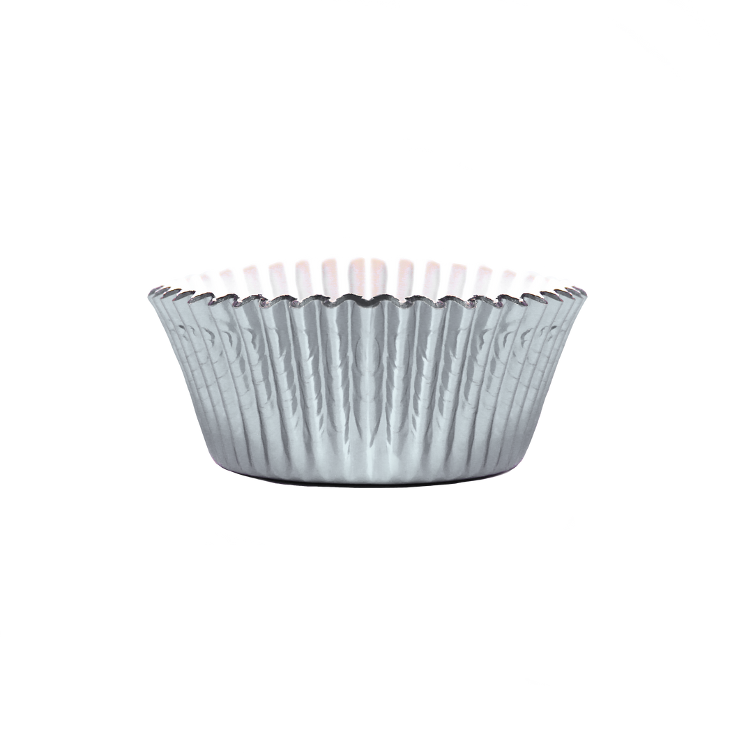 Silver Metallic Cupcake Liners