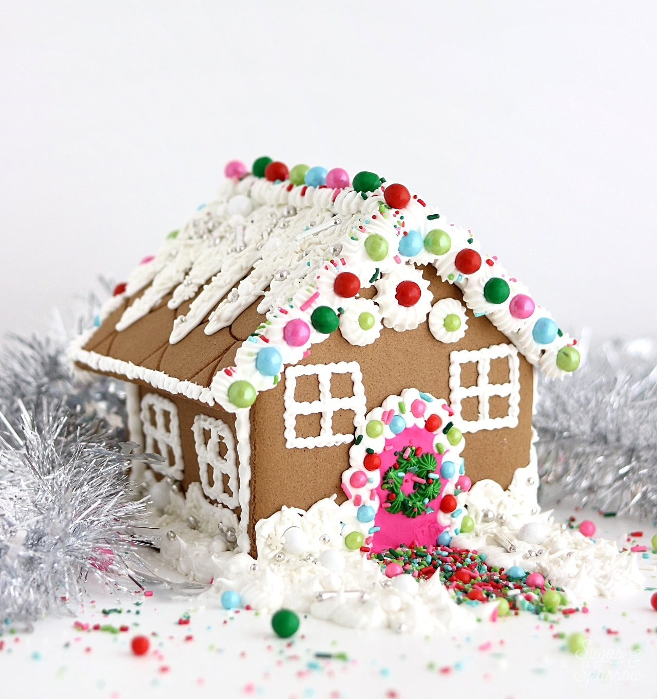 Pre-Baked Gingerbread House