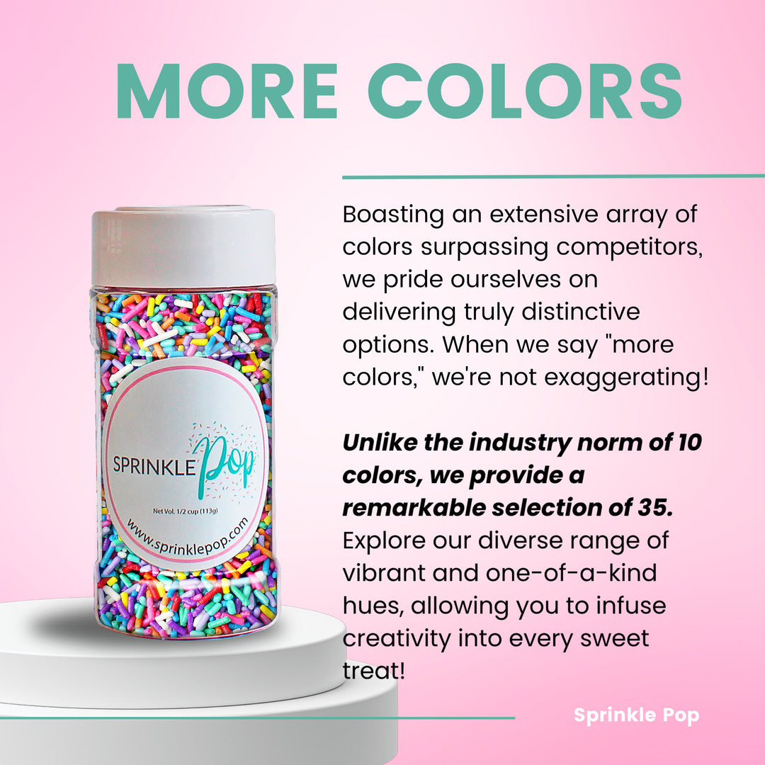 Ultimate Rainbow Jimmies Sprinkle Mix