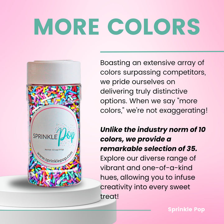 Ultimate Rainbow Jimmies Sprinkle Mix