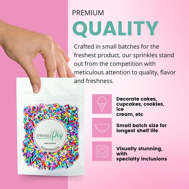 Ultimate Rainbow Jimmies Sprinkle Mix