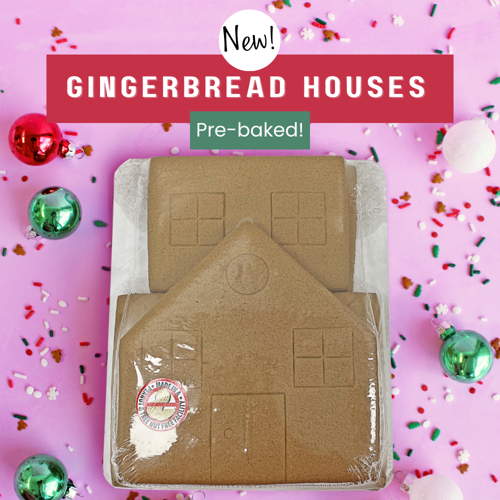Pre-Baked Gingerbread House