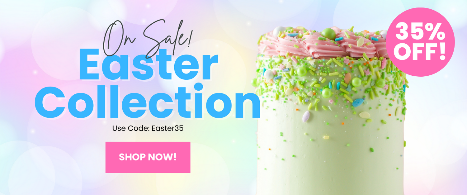 Dollar Sweets White Cake Topping Sprinkles, now available to purchase online  at The Professors Online Lolly Shop as Sku: 11120 - While you are there,  check out our other Confectionery too!