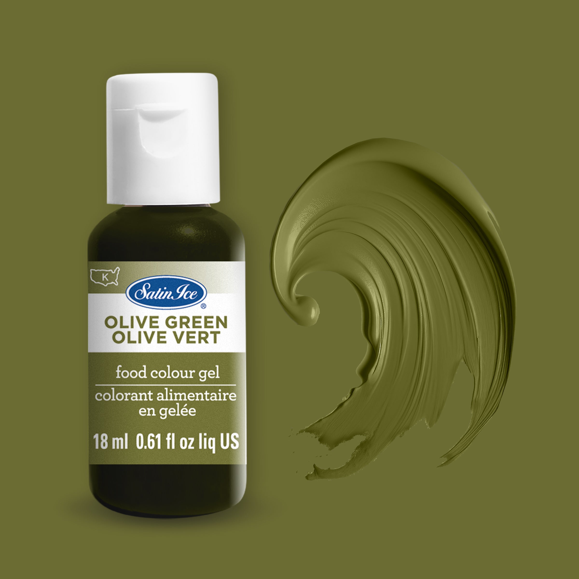 Olive Green Gel Color – Sprinkle Pop