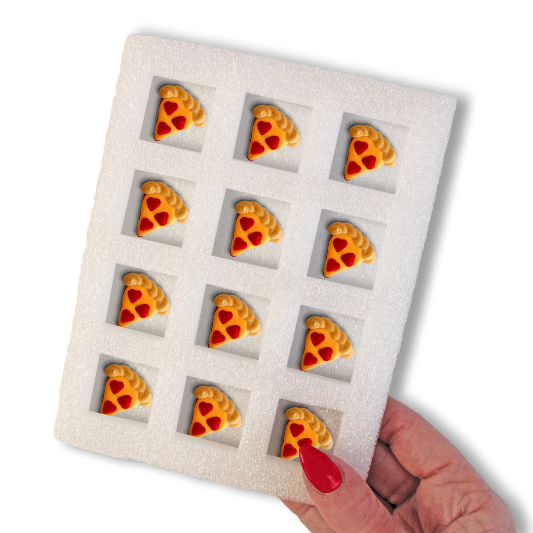 Royal icing Valentines Pizza (12 ct)