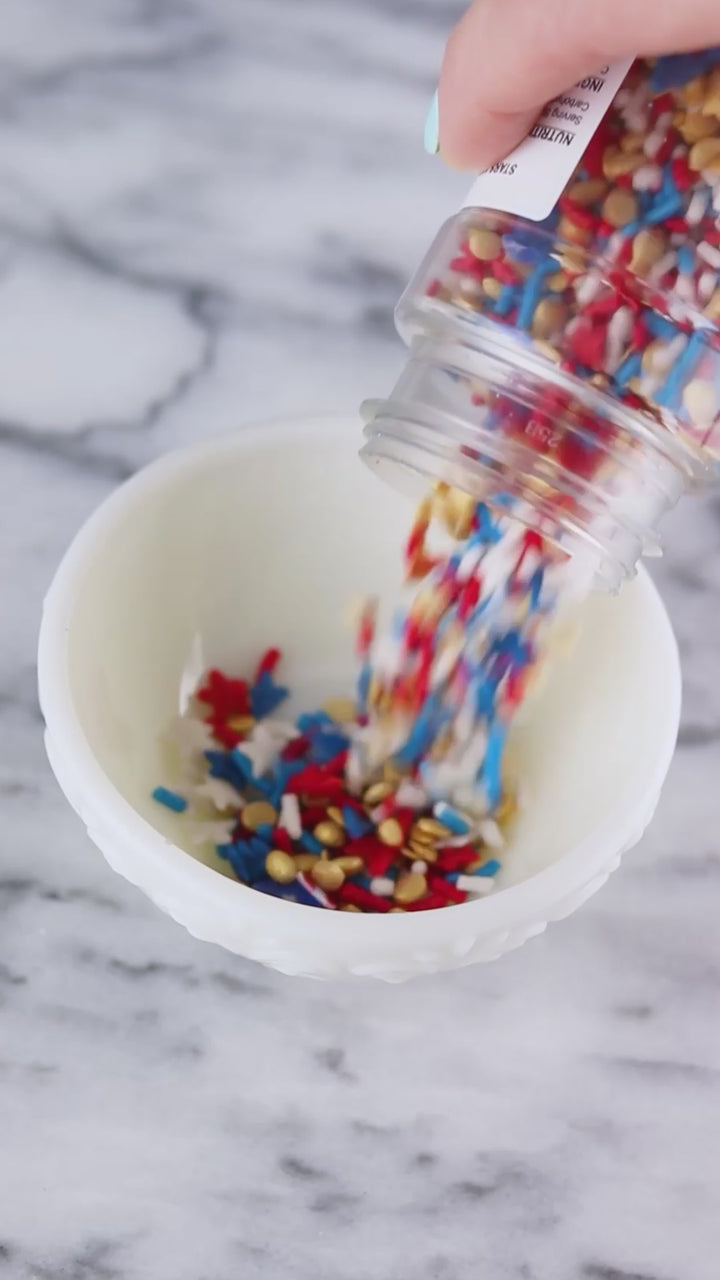 Stars And Stripes Sprinkle Mix