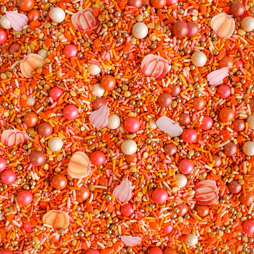 Rose Gold Pumpkin Sprinkle Mix