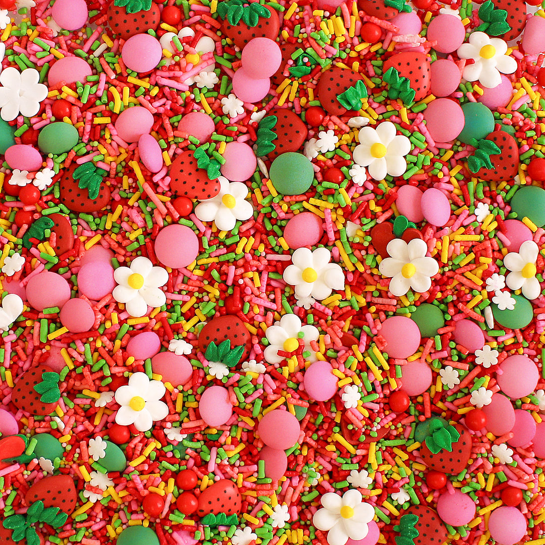 Strawberry Daisy Sprinkle Mix