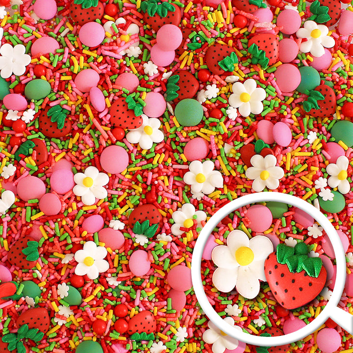 Strawberry Daisy Sprinkle Mix