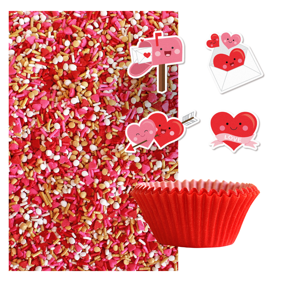 Love Is In The Air Cupcake Kit