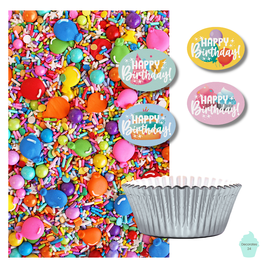 Happy Birthday Cupcake Kit