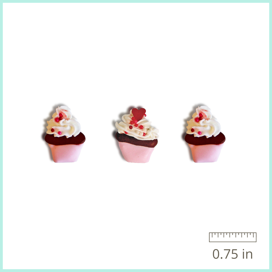 Royal Icing Pink Cupcakes (12ct)