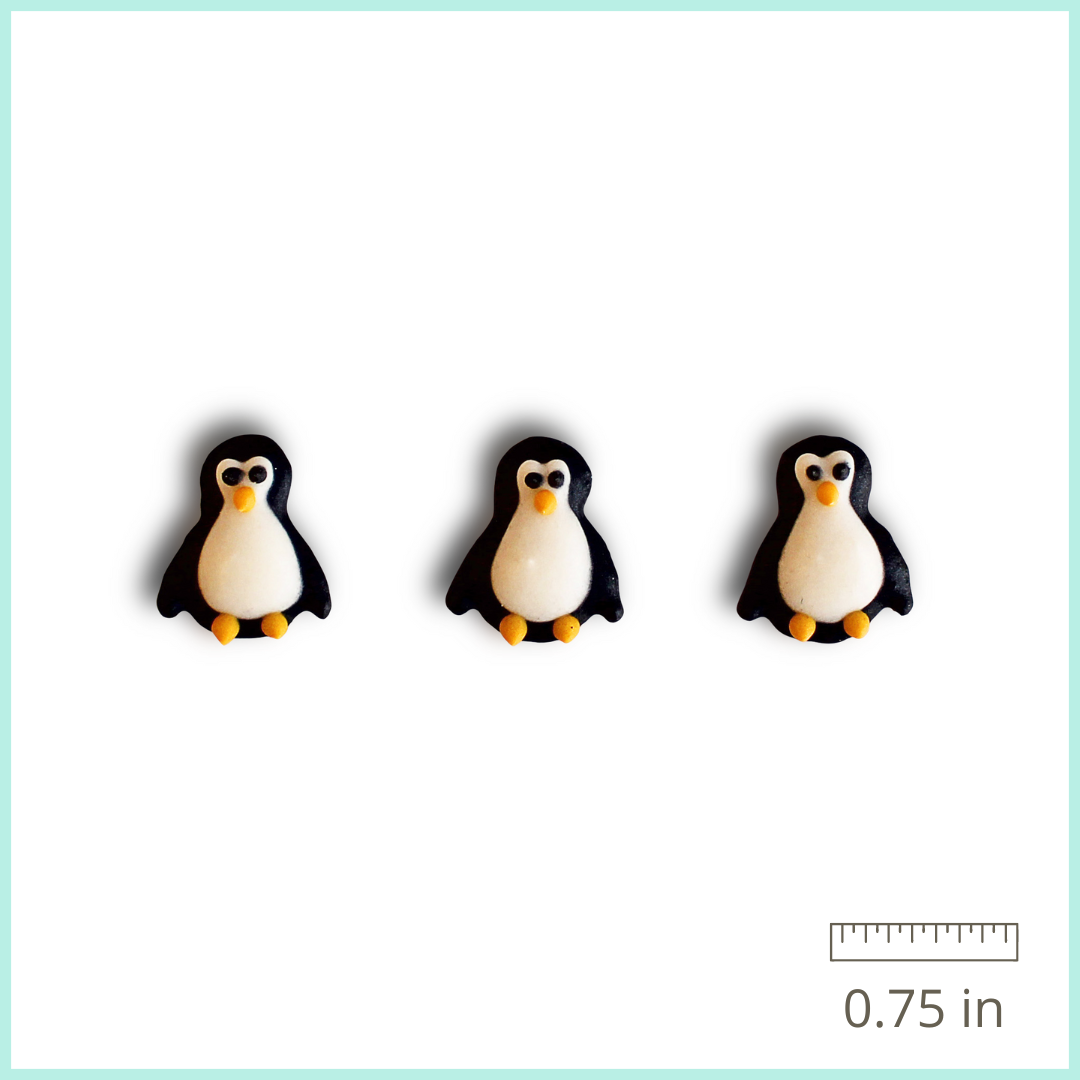 Royal Icing Penguins (12ct)