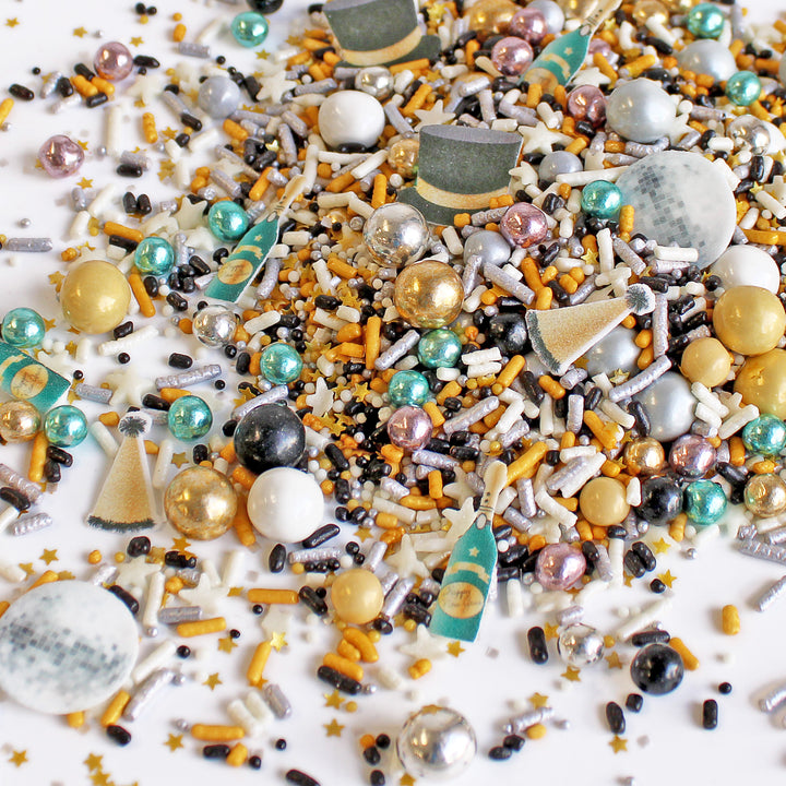 A Bejeweled New Year Sprinkle Mix