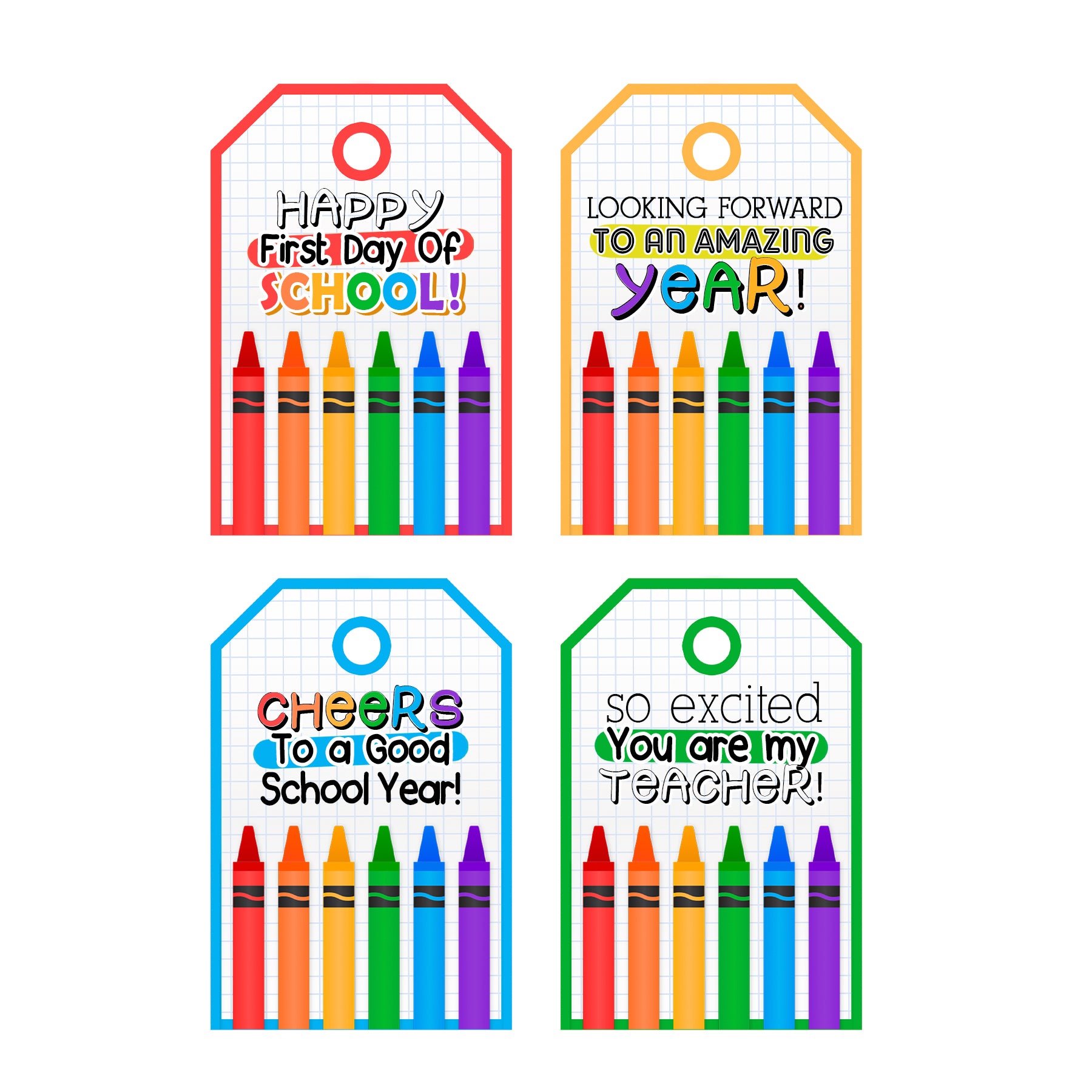 Free Back To School Tags - Ready To Print – Sprinkle Pop