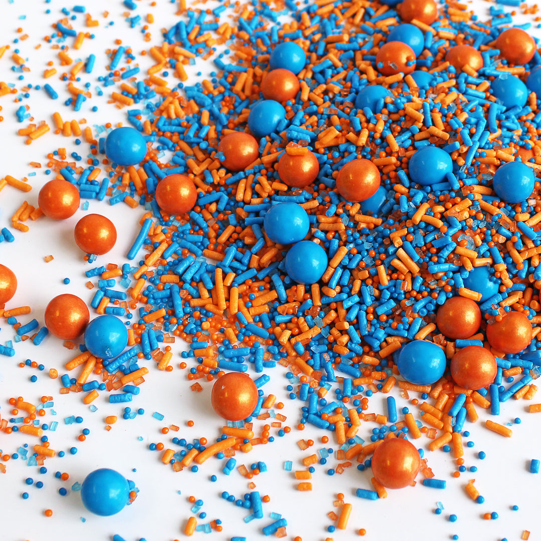 Blue & Orange Sporty Sprinkles