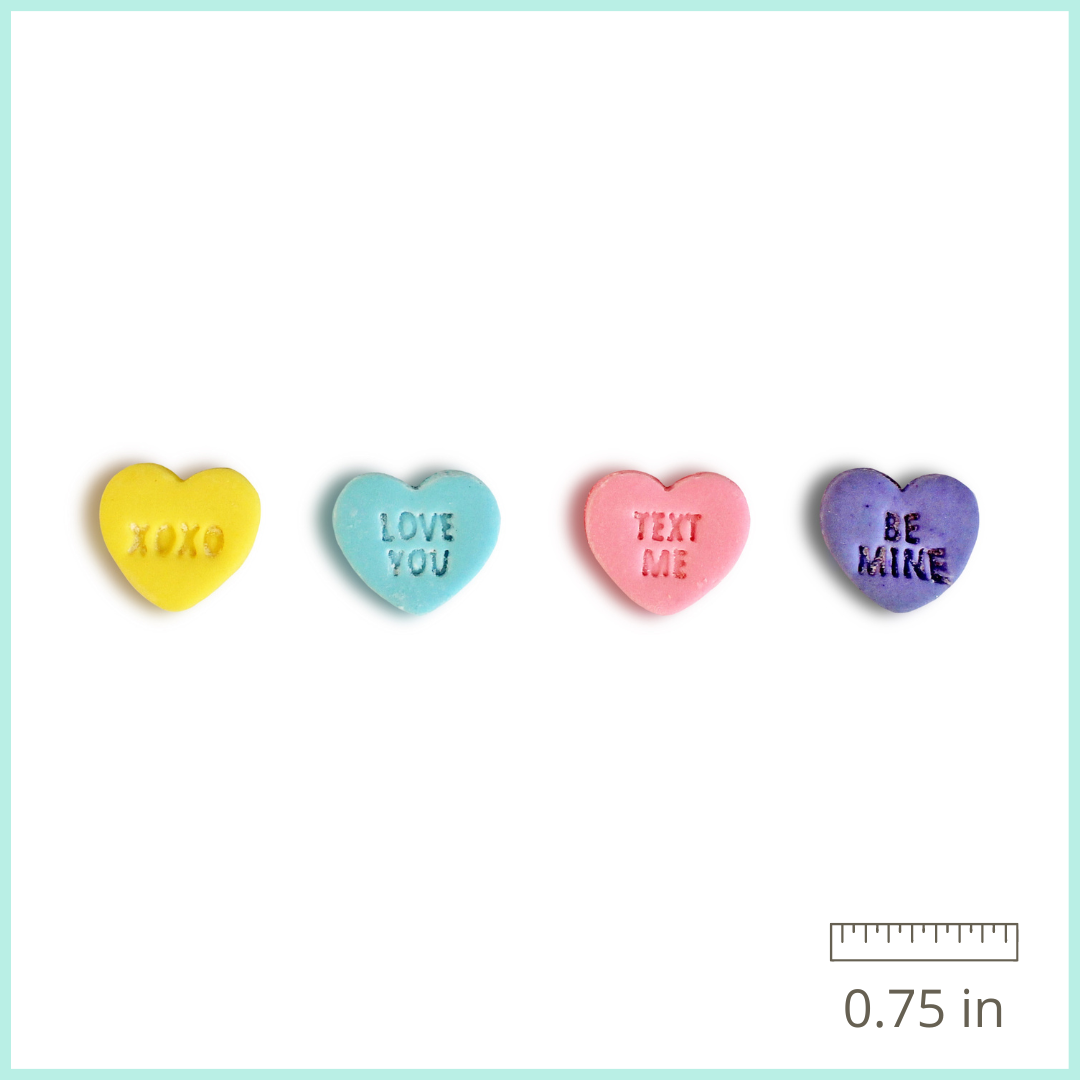 Conversation Hearts Silicone Mold Valentine's Day Candy -  Australia