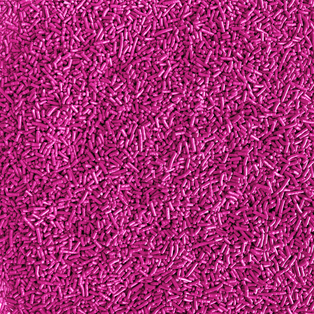 Fuchsia Hot Pink Magenta Sprinkles for decorating cakes, cupcakes, cookies and other desserts