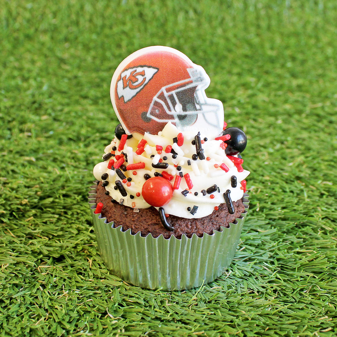 Kit football cupcakes