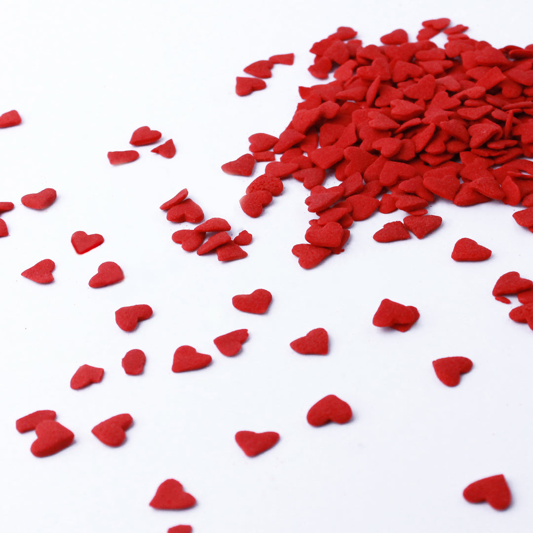 Large Red Heart Confetti