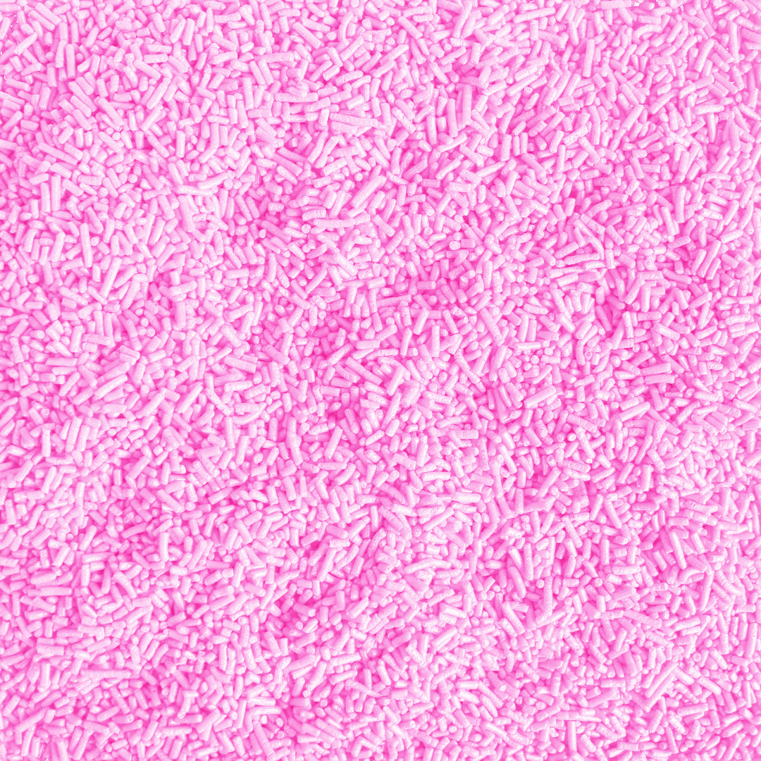 Light pink sprinkles for decorating cakes cupcakes cookies ice cream and other treats