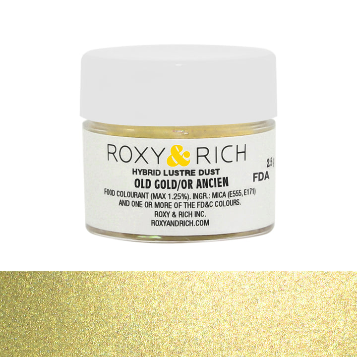 Old Gold Edible Luster Dust