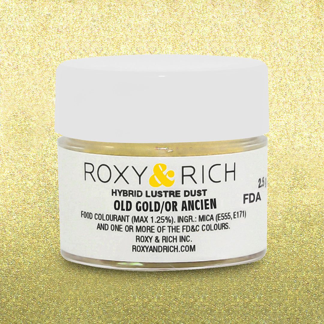 Old Gold Edible Luster Dust