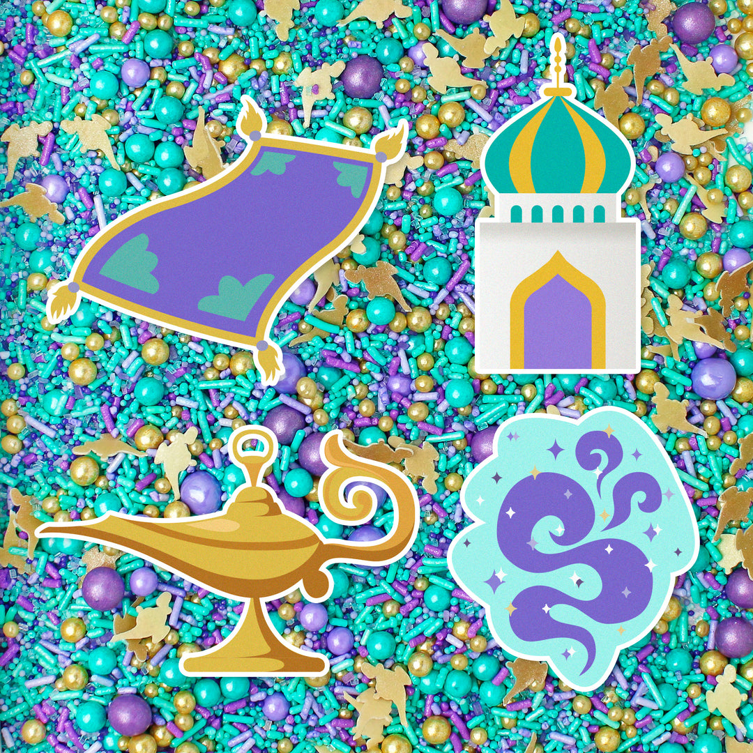 Edible Cupcake Toppers for Arabian Princess